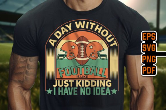 American Football Rugby Graphic T-Shirt for the True Fan