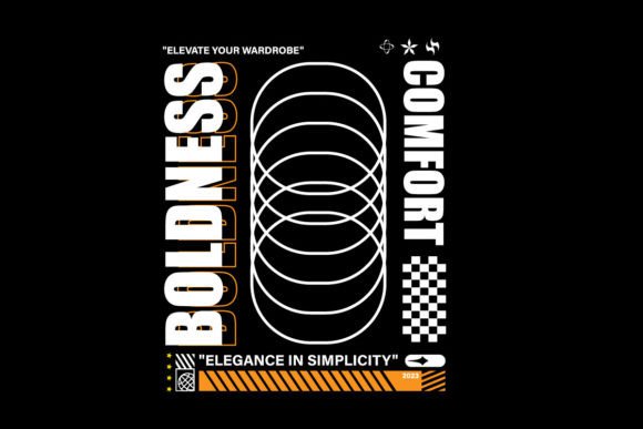 Command the Streets: The Boldness Graphic Tee Design