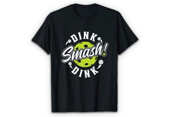 Get Noticed on the Court: Pickleball Vector T-shirt Design
