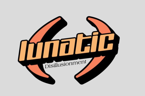 Lunatic Graphic Tee Design: Urban Streetwear Artistry