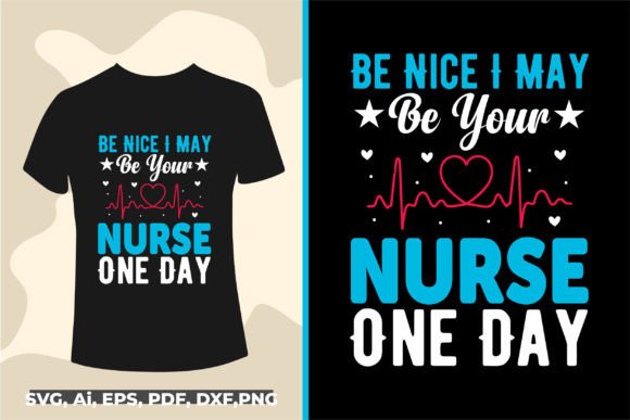 Nurse Typography T-shirt Design: A Graphic With Real Character