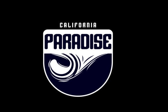 Paradise Logo Graphic Tee Design: Urban Aesthetic for Your Brand