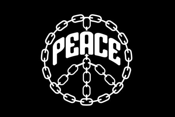 Peace Graphic Tee Design: Urban Streetwear Style