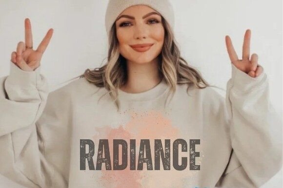 Radiance: Elevate Your T-Shirt Designs with Vibrant Energy