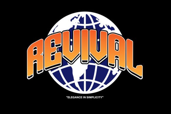 Revival Graphic Tee Design Streetwear: Aesthetic Urban Collection