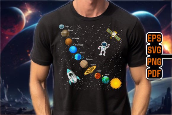 Solar System Unique Graphic T-Shirt SVG: A Designer's Guide